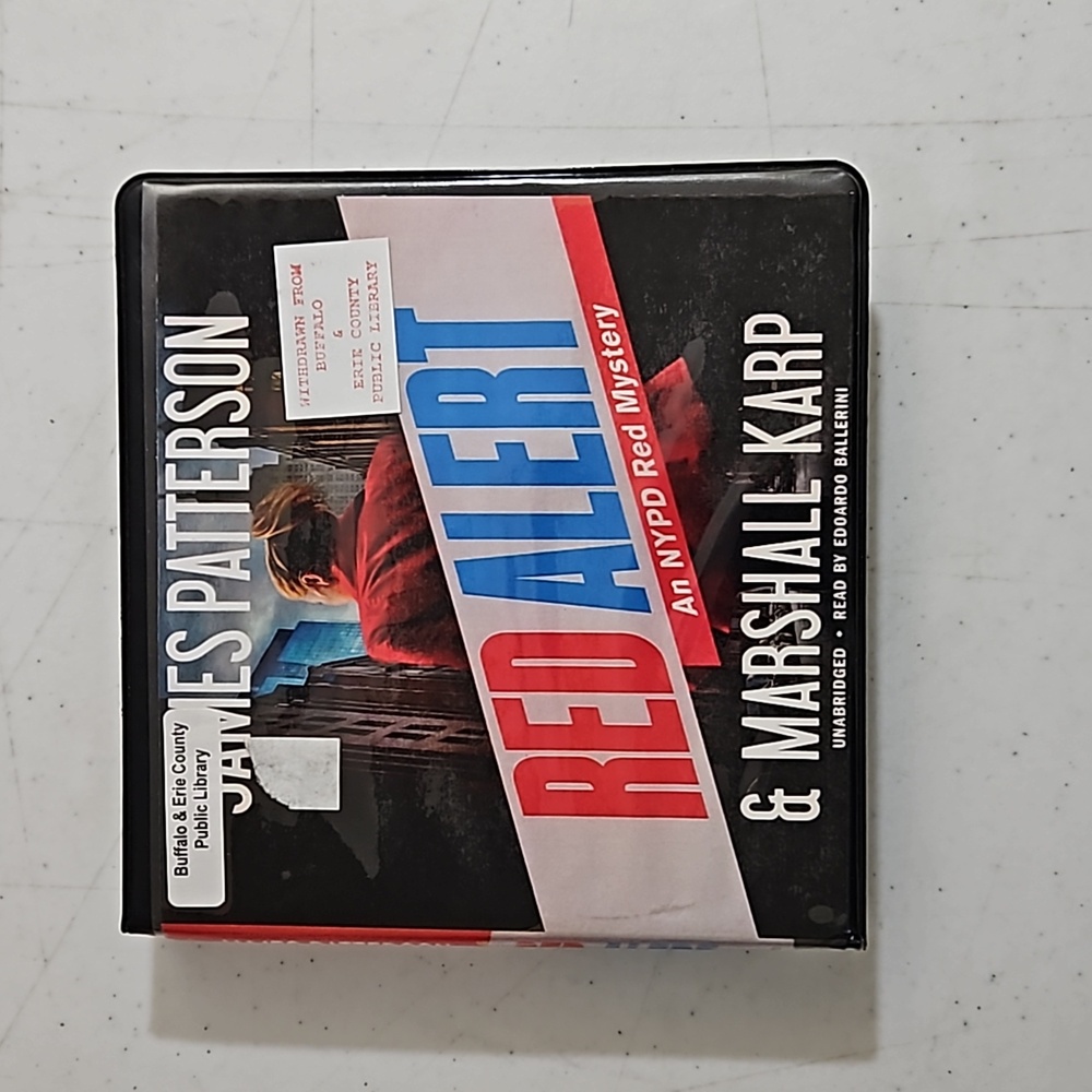 James Patterson & Marshall Karp Red Aler AN NYPD Red Mystery Audiobook!